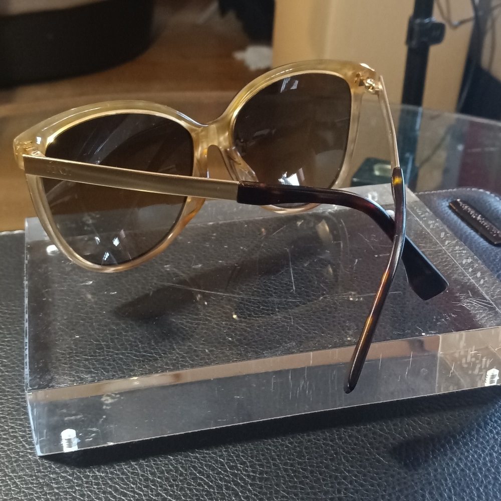 FENDI BROWN TORTOISE/ GOLD - Picture 7 of 10